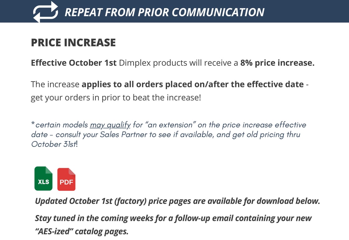Body - Dimplex Price Increase and New Products Oct 2025 v2-3