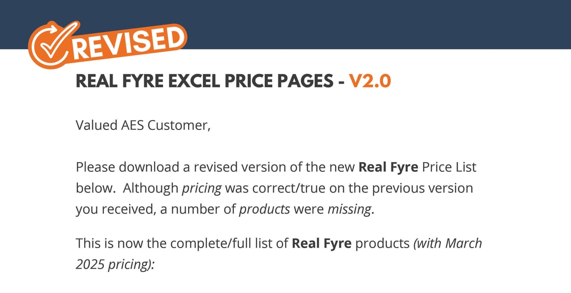 Body - Rev2 Real Fyre Pricing March 25 Excel